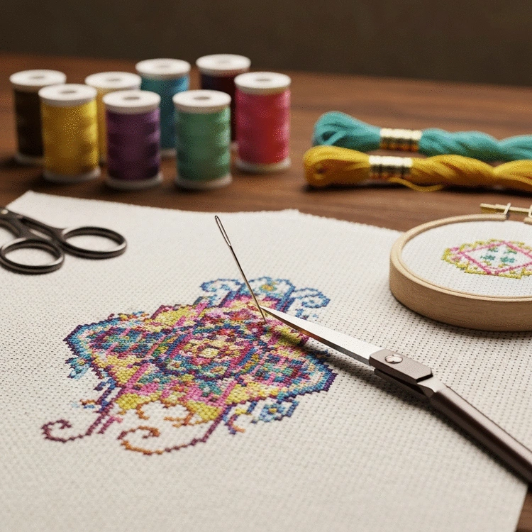 cross stitching techniques for intricate patterns