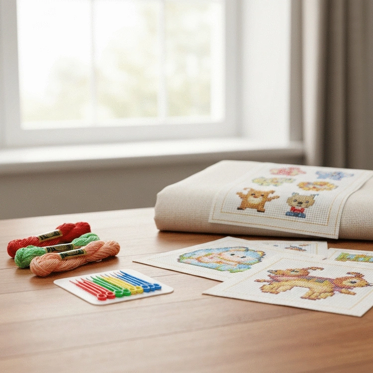 free printable cross stitch patterns for children