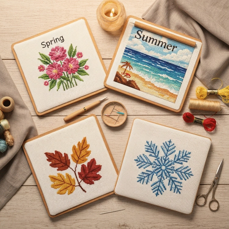 seasonal cross stitch project ideas for crafters