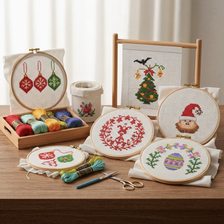 themed cross stitch projects for holidays