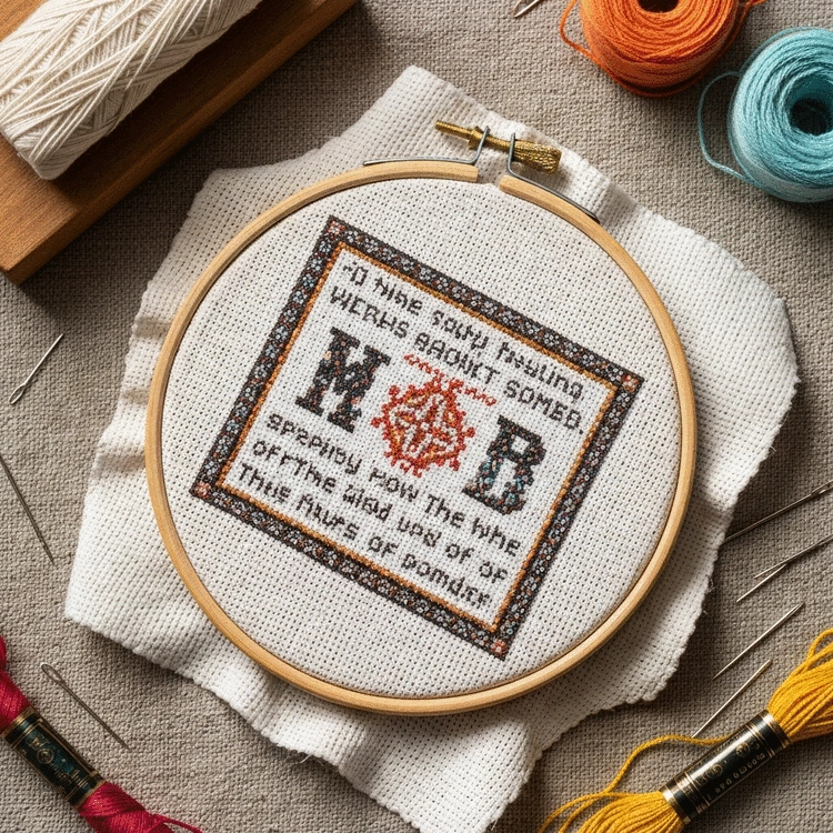 cross stitch patterns for popular movie quotes